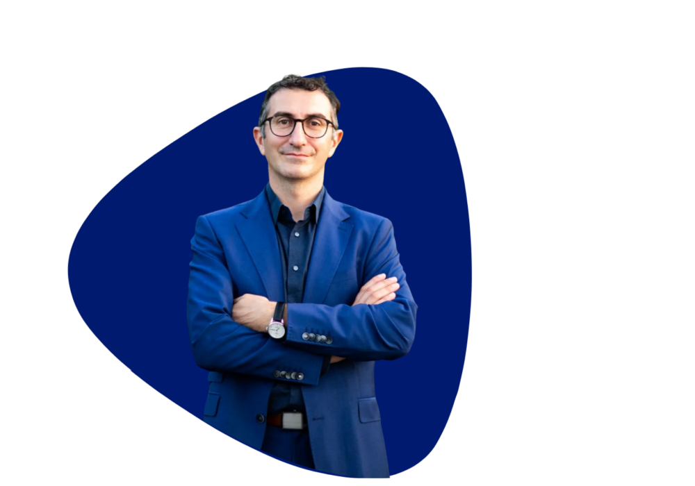 Tommaso Rubino mit Kunden